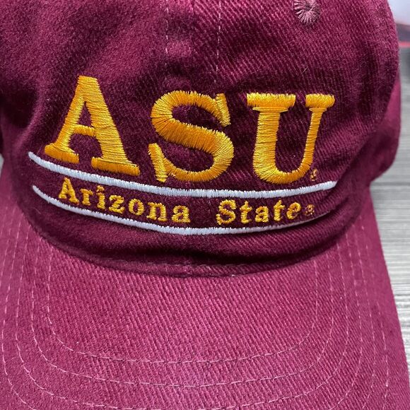 Vintage Arizona State Sun Devils Corduroy Snapback Cap Hat CA Headwear READ - Picture 4 of 8